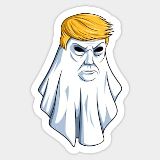 Halloween This Is Boo Sheet Angry Ghost Spooky Vibes Retro Sticker